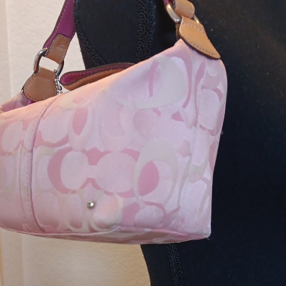 *Upcycled* Authentic Coach Ladybug Y2k Pink Handbag 🐞 - Picture 7 of 15